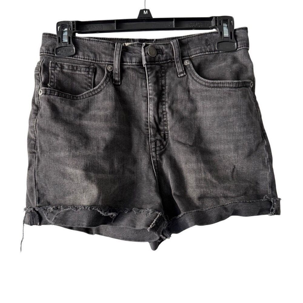 Madewell high rise denim shorts size 25